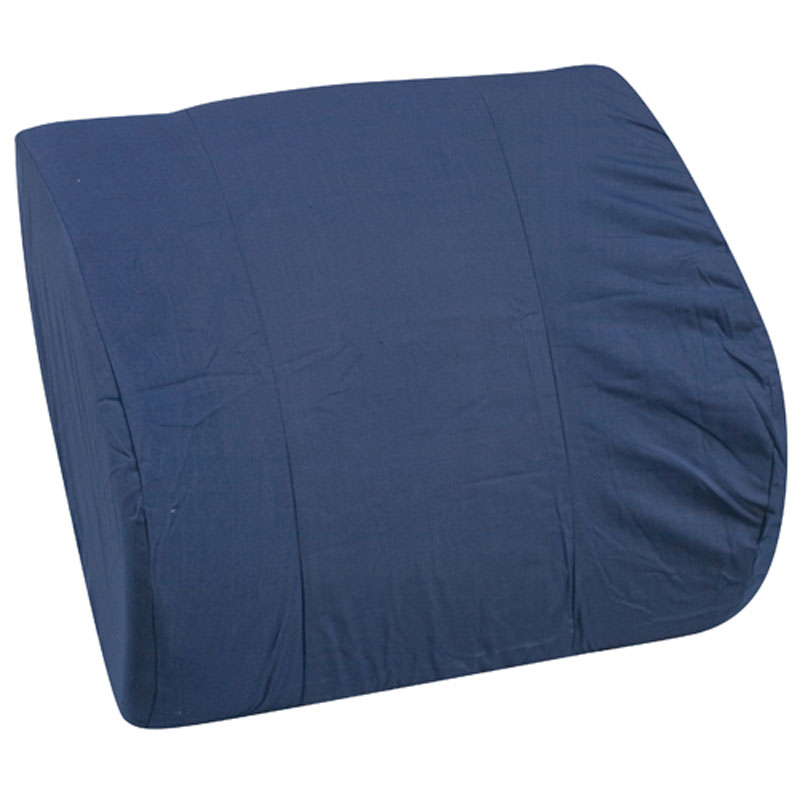 Mabis DMI Memory Foam Lumbar Cushion Navy