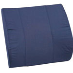 Mabis DMI Bucket Seat Lumbar Cushion Navy thumbnail