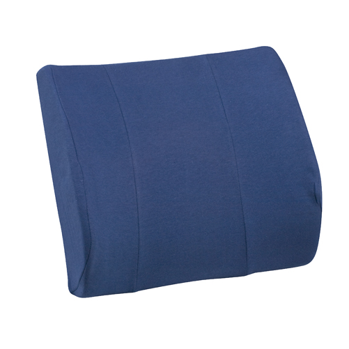 Mabis DMI RELAX-A-BAC Lumbar Cushions Navy
