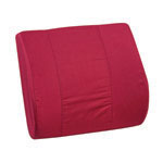 Mabis DMI Standard Lumbar Cushion Burgundy thumbnail
