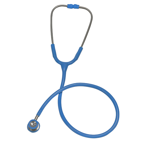 Mabis Signature Series Stainless Steel Infant Stethoscope Light Blue
