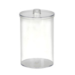 Mabis Plastic Stor-A-Lot Sundry Jars without Imprints Clear thumbnail