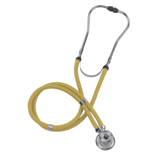 Mabis Legacy Sprague Rappaport-Type Adult Stethoscope Yellow