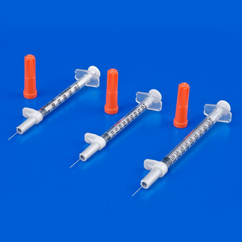 Magellan 1ml Insulin Safety Syringe 30G, 5/16 inch - 50ct