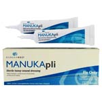 ManukaMed MANUKApli Sterile Honey Wound Dressing 0.5oz Tube thumbnail