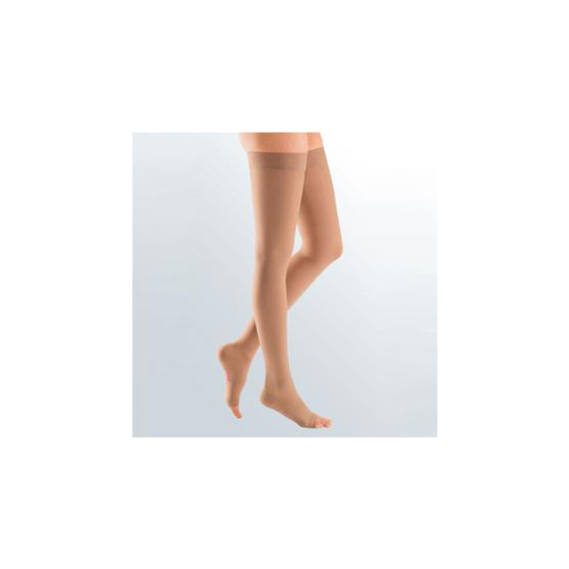 Medi USA Mediven Plus Thigh with Silicone Band 20-30 Open Beige Size 5
