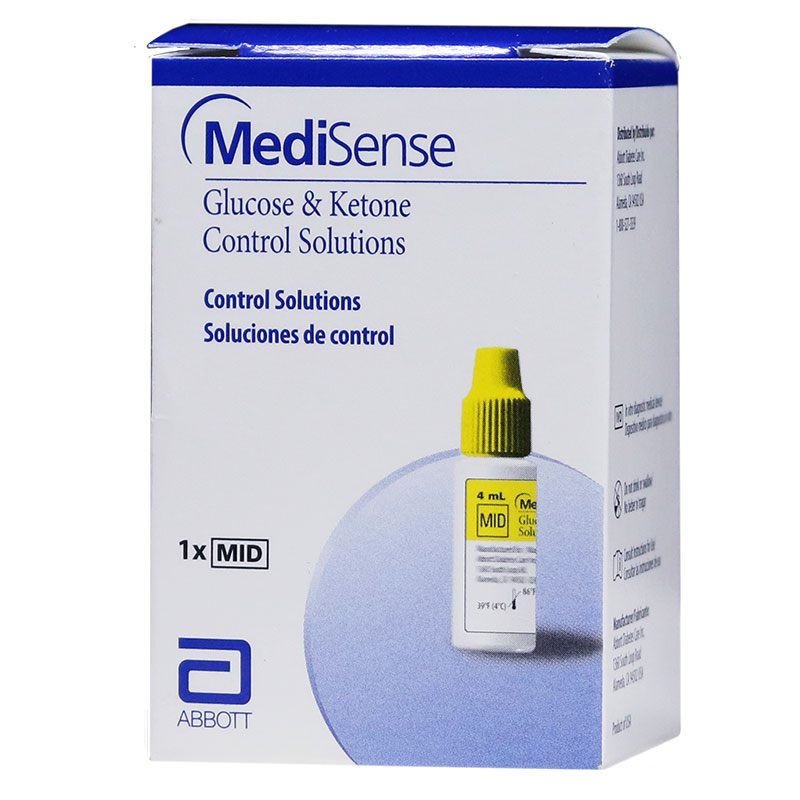 MediSense Glucose Control Solution (3 ml Mid)