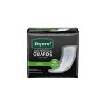 Men's Depend Guard Adhesive Strips Maximum Absorbency 12 inch Long Case of 104 thumbnail