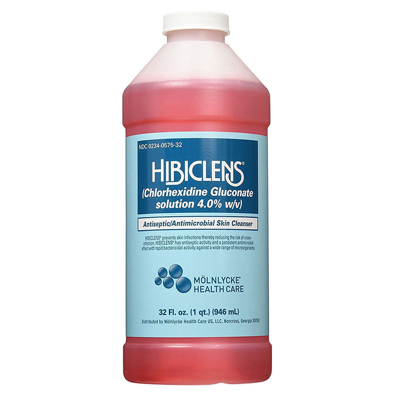 Molnlycke Hibiclens Antiseptic Antimicrobial Skin Cleanser 32oz