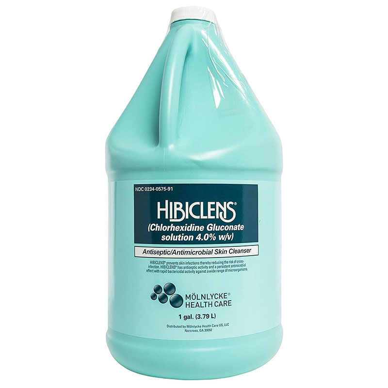 Molnlycke Hibiclens Antiseptic Antimicrobial Skin Cleanser 1 gallon