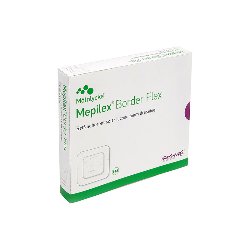 Molnlycke Mepilex Border 6 inch x 6 inch Foam Dressing 5/bx 295400 Pack of 3
