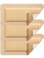 Molnlycke Mepilex Border Post-Op Dressing 4 inch x 8 inch 5/bx 295800 Pack of 3