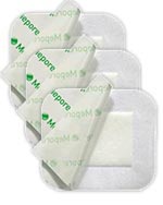 Molnlycke Mepore Adherent Dressing 3.6 inch x 4 inch 50/bx 670900 Pack of 3