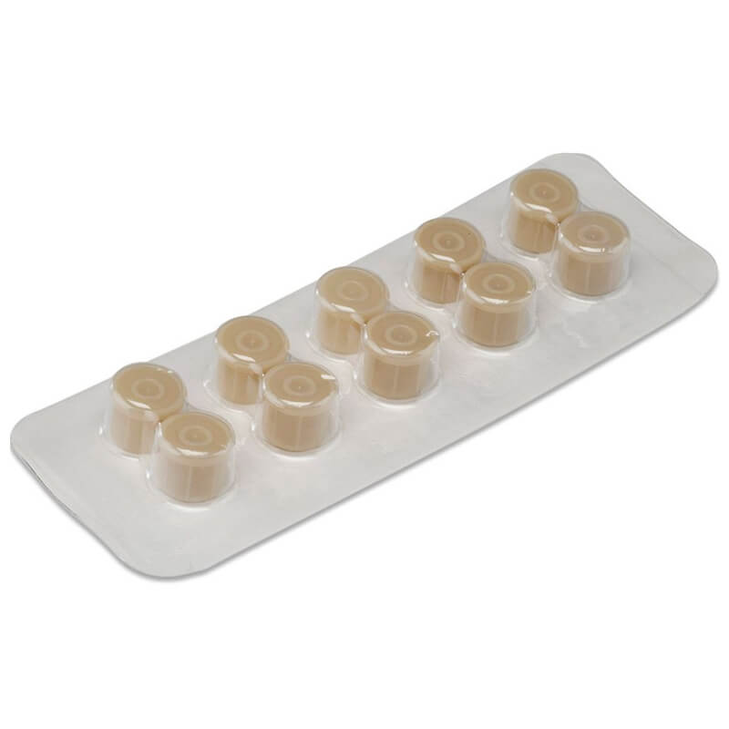 Monoject Syringe Tip Cap 10 per tray Case of 1000