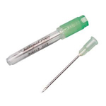 Monoject 18G 1 inch Short Bevel Hypodermic Needle Poly Hub 100ct thumbnail