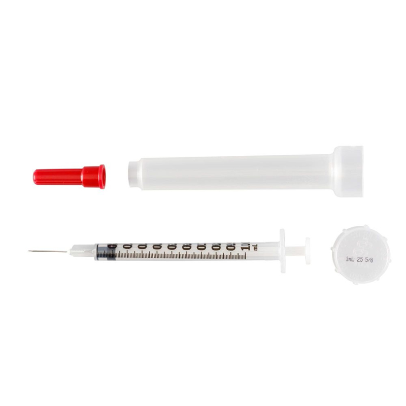Monoject 1mL 28G 0.5 inch Tuberculin Syringe Box of 100