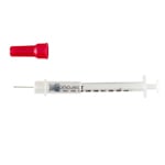 Monoject 29G 0.5 inch 0.5mL Insulin Safety Syringe Box of 100 thumbnail