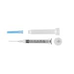 Monoject Rigid Pack Syringe with Hypodermic Needle 3mL 22G x 1.5 inch Box of 100 thumbnail