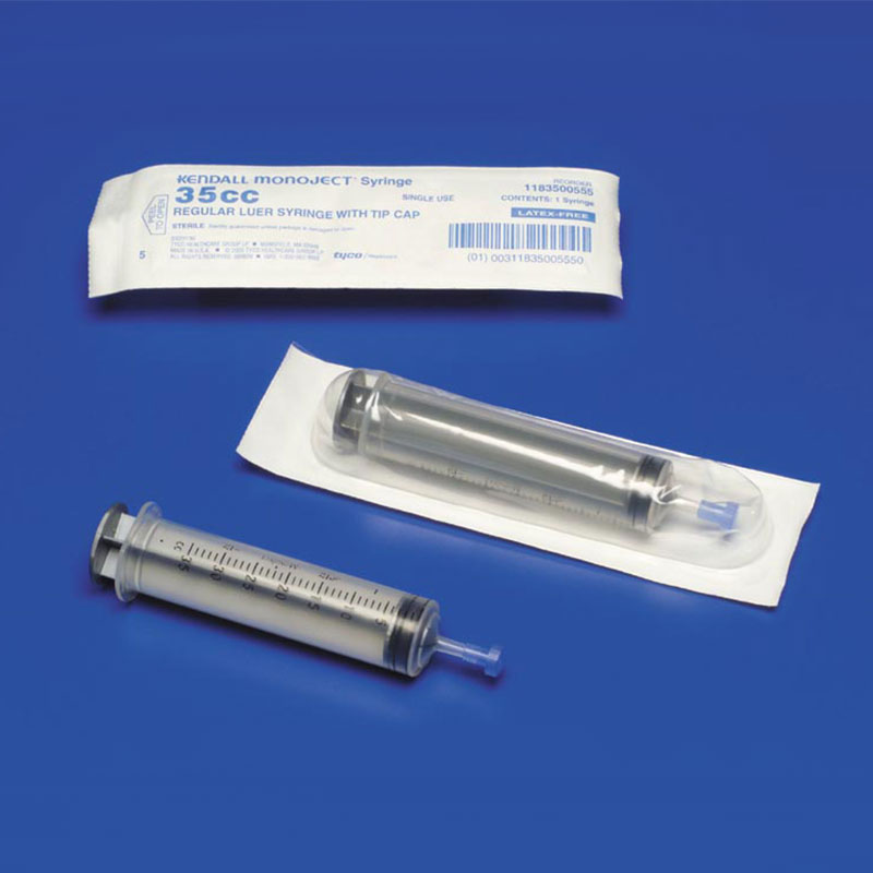 Monoject SoftPack 35ml Syringe With Catheter Tip 40/bx