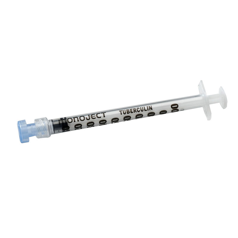 Monoject 1ml Tuberculin Syringe, Luer Lock Tip - 60ct