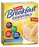 Nestle Carnation Breakfast Essentials French Vanilla 9oz Box of 10 thumbnail