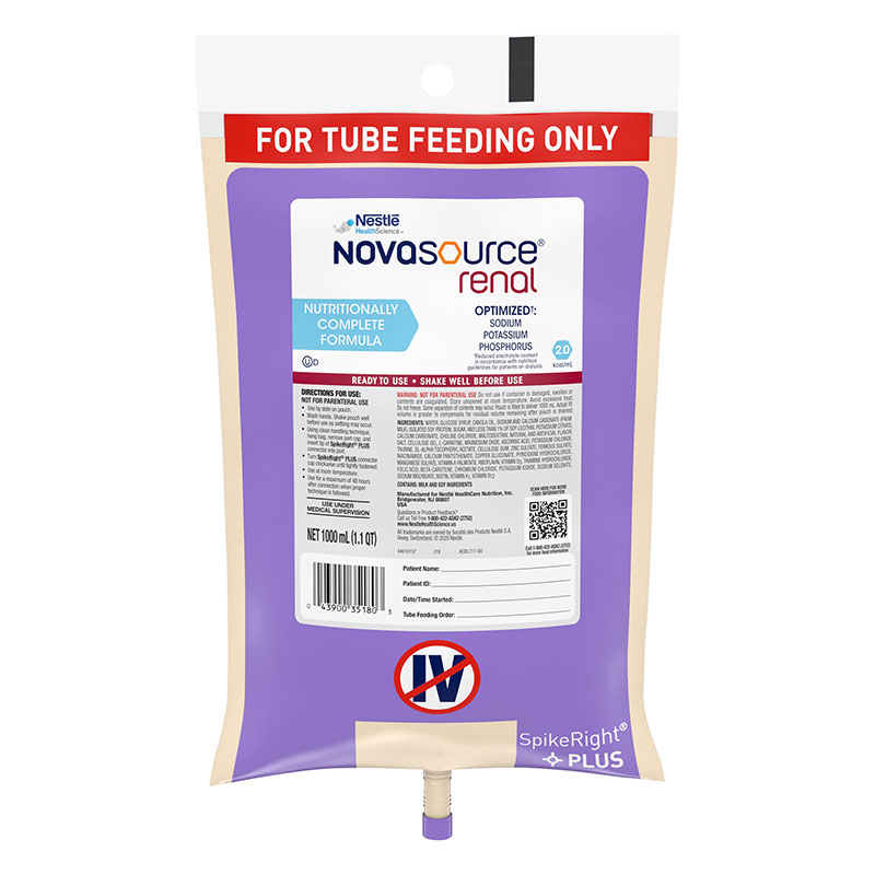Nestle Novasource Renal SpikeRight 1000mL