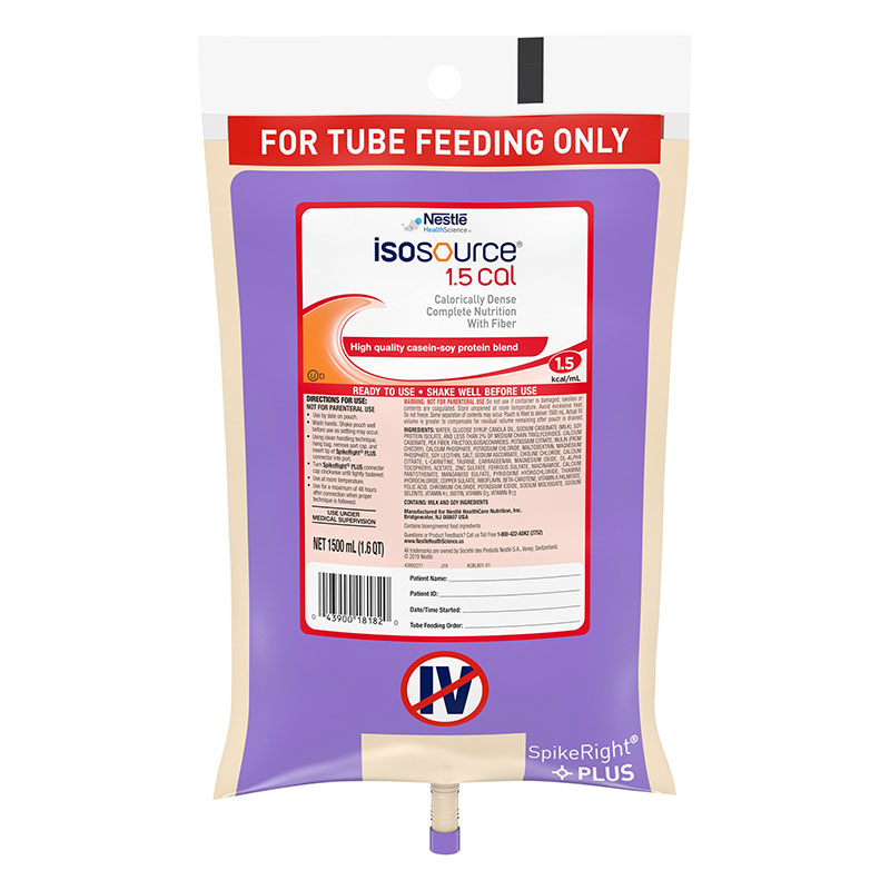 Nestle Isosource HN Plus 1500mL 4-Pack