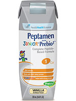 Nestle Peptamen Junior Vanilla 250mL Case of 24 thumbnail