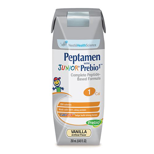 Nestle Peptamen Junior Vanilla 250mL Case of 24