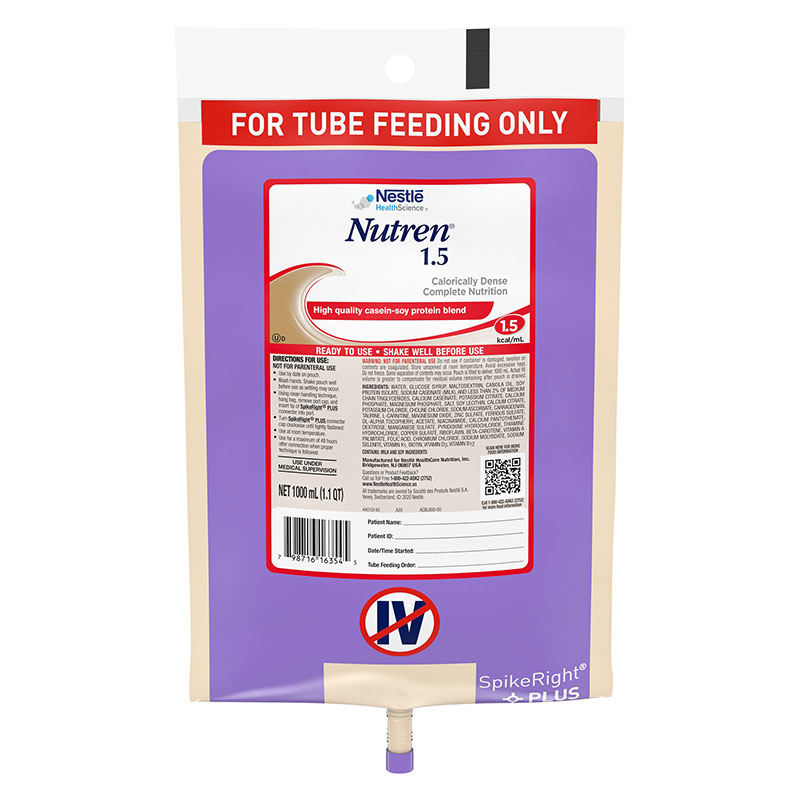 Nestle Nutren Pulmonary Unflavored 1000mL