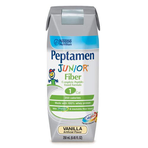 Nestle Peptamen Junior With Fiber Vanilla 8oz