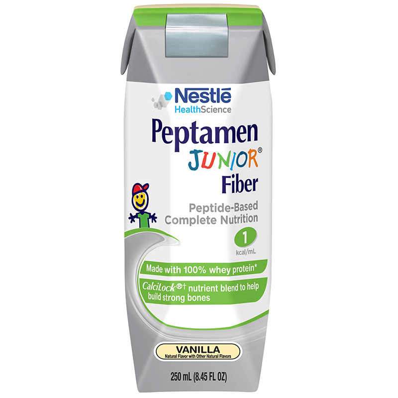 Nestle Peptamen Junior With Fiber Vanilla 8oz