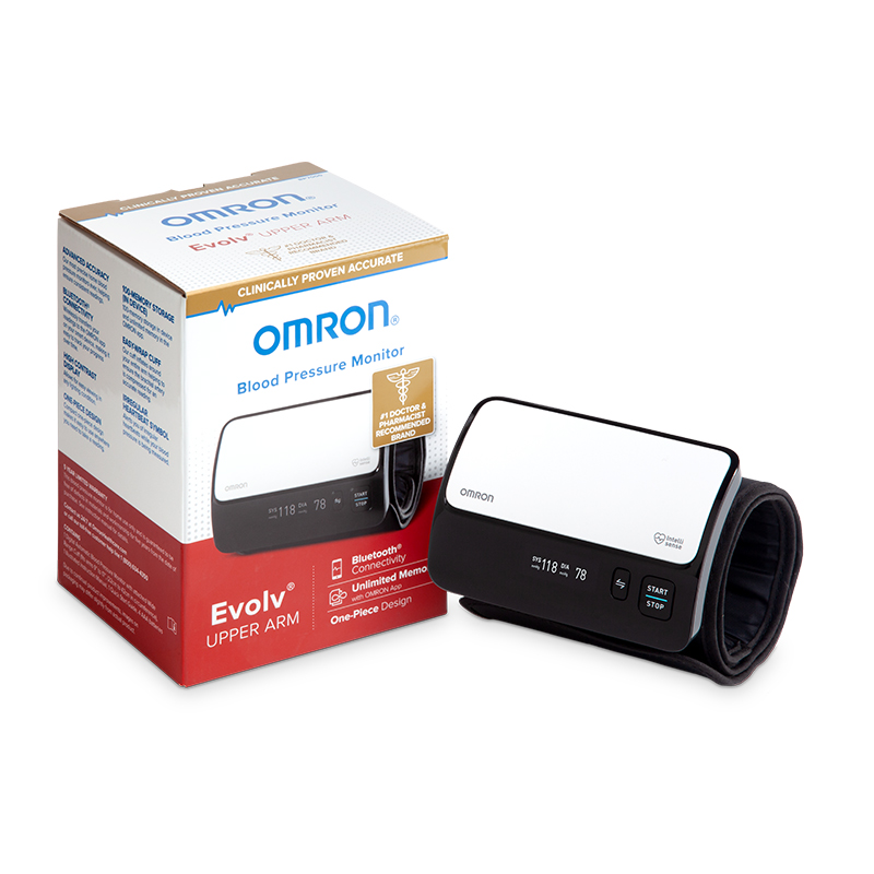 Omron Evolv Wireless Upper Arm Blood Pressure Monitor