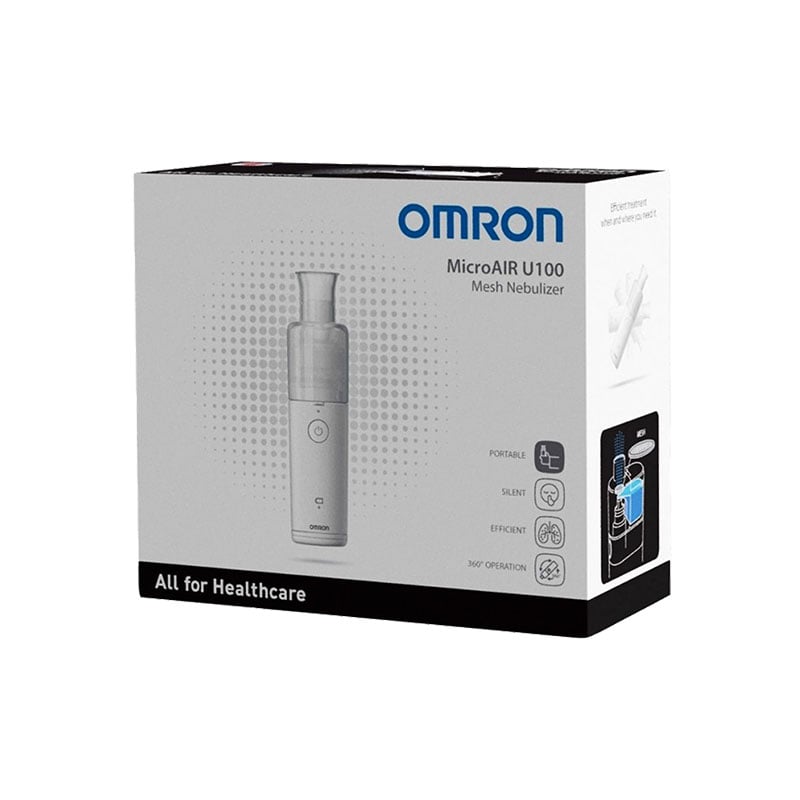 Omron MicroAir Vibrating Mesh Nebulizer System NE-U100 Pack of 2