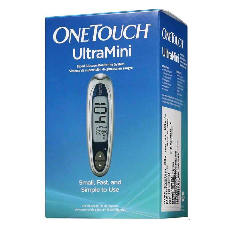 OneTouch UltraMini Blood Glucose Monitoring System - Silver Moon