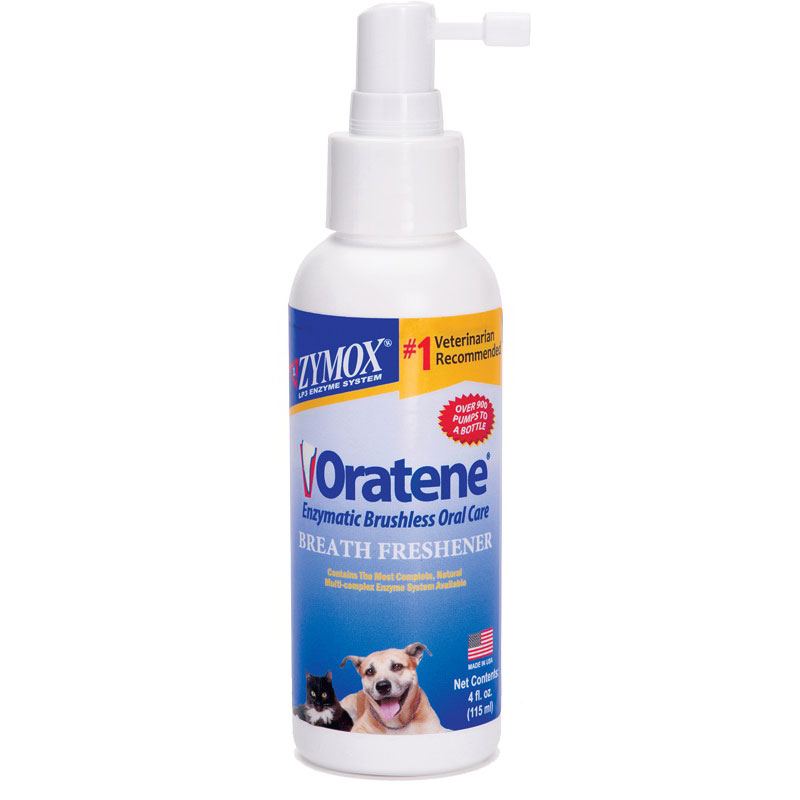 Oratene Pet Breath Freshener For Cats And Dogs 4oz