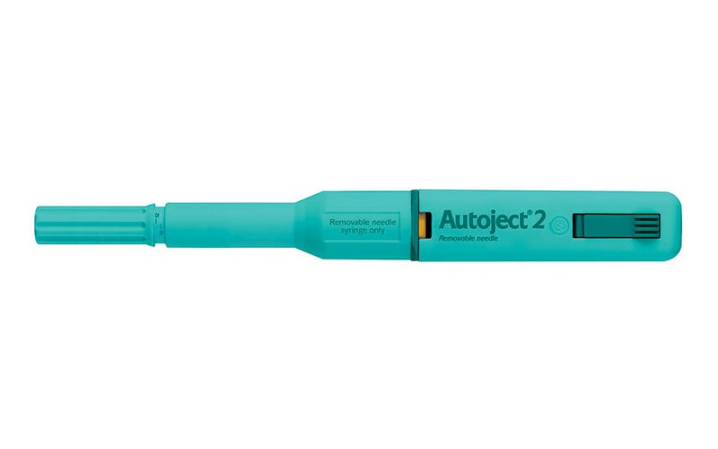 Autoject 2 Removable Needle Device 1 Each Pack of 5 