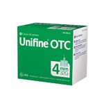 Owen Mumford Unifine OTC 4mm 32G Pen Needles Box of 100 thumbnail