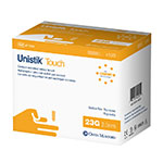 Owen Mumford Unistik Touch 23G 2mm - 100 Safety Lancets 3-Pack thumbnail