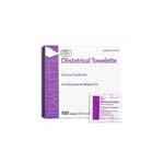PDI Inc. Obstetrical Benzalkonium Chloride Towelette Box of 100 thumbnail