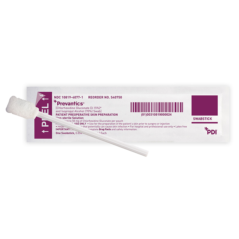 PDI Inc. Prevantics Swabstick 1.6ml Box of 50