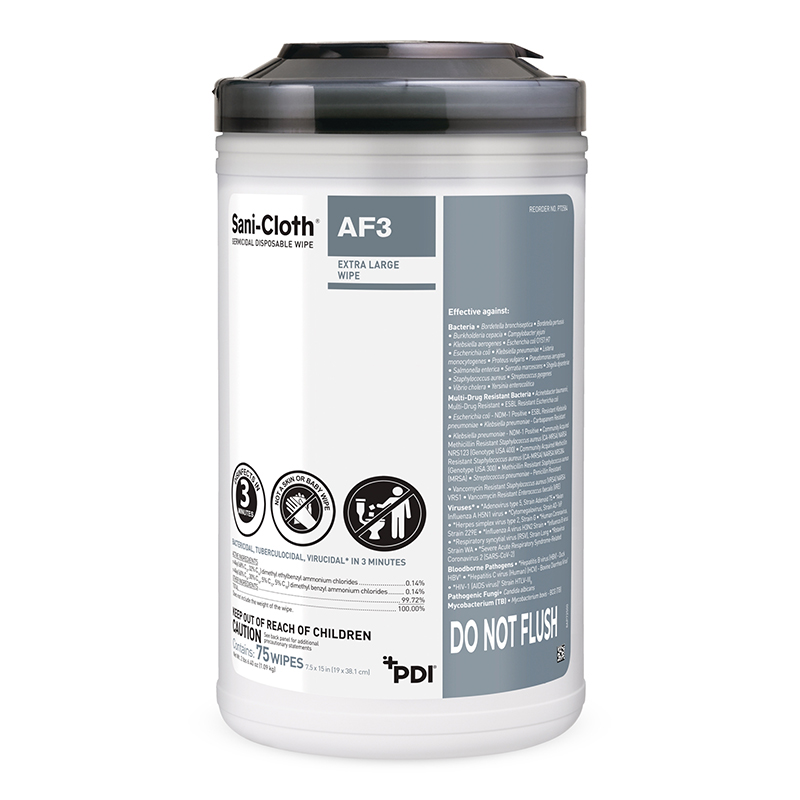 PDI Inc. Sani-Cloth AF3 Germicidal Wipe XL