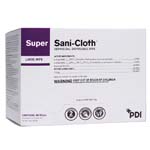 PDI Inc. Super Sani-Cloth Packets-Large 55% Alcohol Box of 50 thumbnail