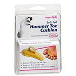 PediFix Soft Felt Hammer Toe Cushion Right - Large thumbnail