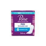 Poise Moderate Long Pads 12.4 inch Package of 54 thumbnail