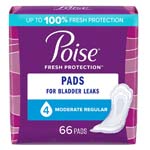 Poise Pad Moderate Absorbency 11 inch Case of 132 thumbnail