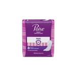 Poise Ultimate Coverage Protection Supreme Pad 14.37 inch Long Package of 33 thumbnail