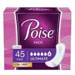 Poise Ultimate Long Pads Non-Winged Case of 90 thumbnail