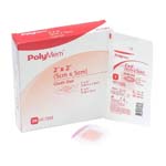 PolyMem 2x2 inch Cloth Dot PolyMeric Membrane Dressing Box of 100 thumbnail