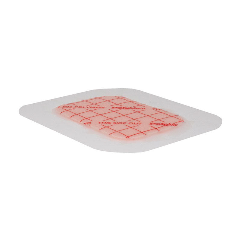 PolyMem 4x5 inch Film Island PolyMeric Membrane Dressing Box of 15